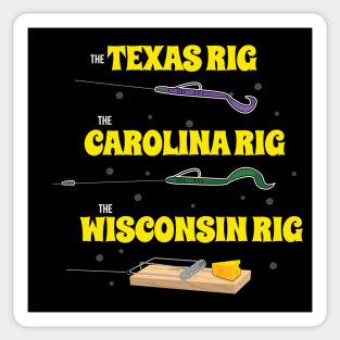 Bass Fishing Rigs! Sticker